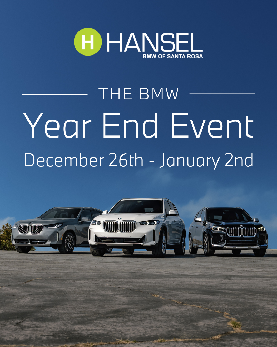 BMW Year End Event social post